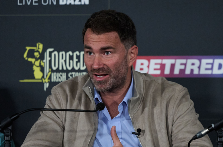 Eddie Hearn provides an update on John Ryder’s prospects after Jaime Munguia’s demise.