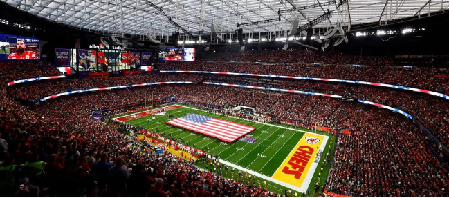 The NFL  decides to host the Super Bowl in Las Vegas once more…