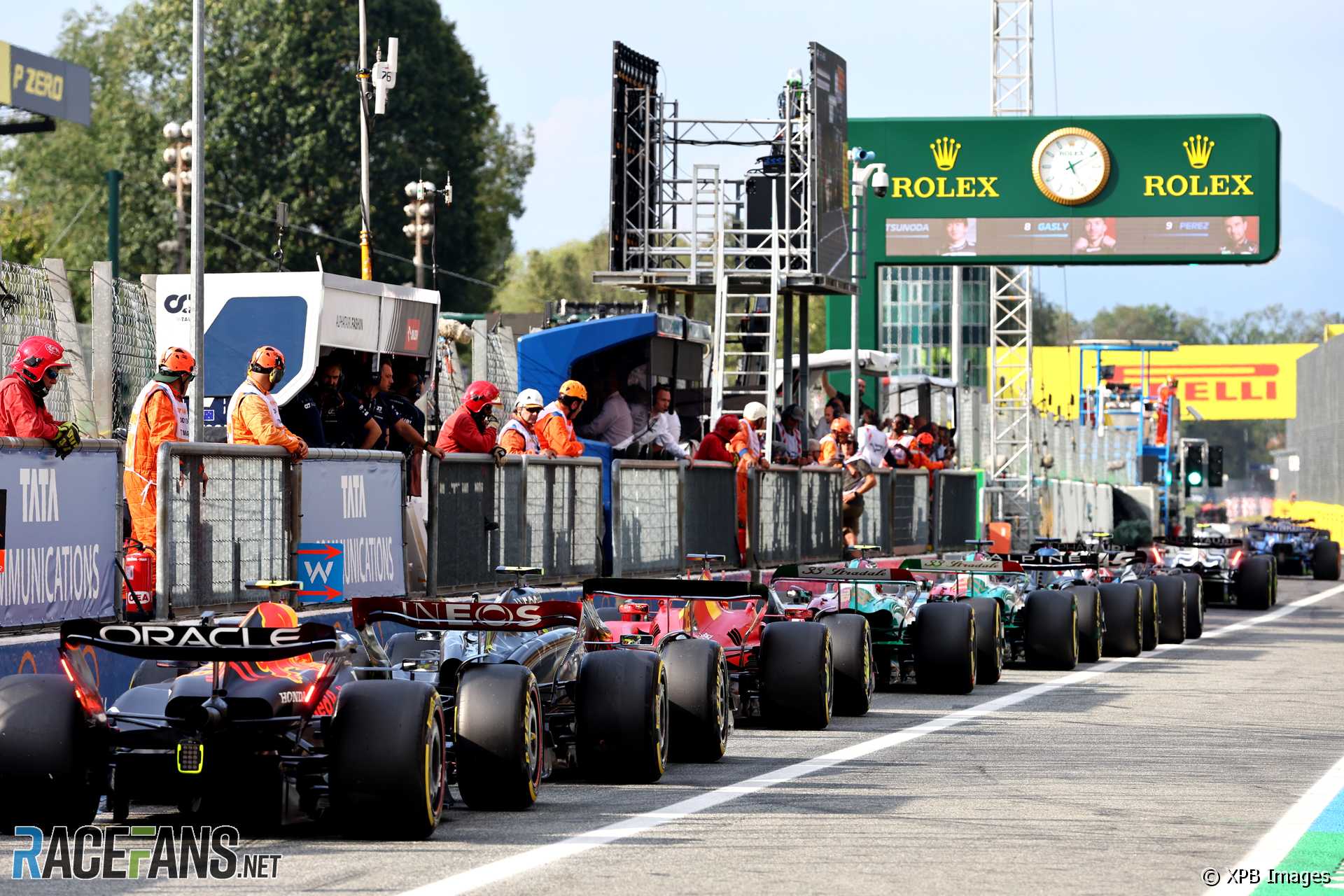 Fresh crackdown on drivers circulating slowly in qualifying sessions…