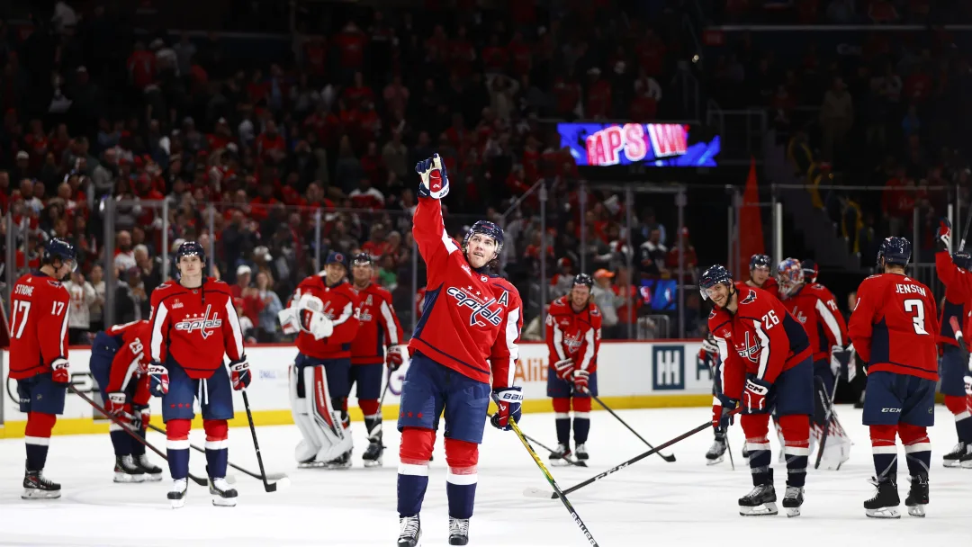 Capitals’ captain propelled his team into the playoffs with a pair of goals…