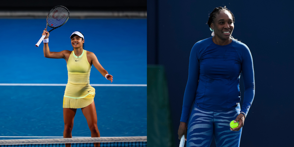 JUST IN : Emma Raducanu and Venus Williams  headline Miami open…