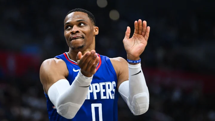 Report: Russell Westbrook Delivers Emotional Farewell to the LA Clippers.