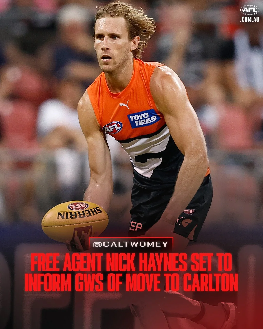 Carlton Set to Welcome GWS Veteran Nick Haynes!